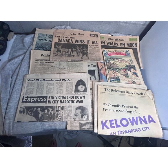 Newspaper Lot Of Express News 5th Victims Shot Down In City Narcotic War 154 - Picture 1 of 9